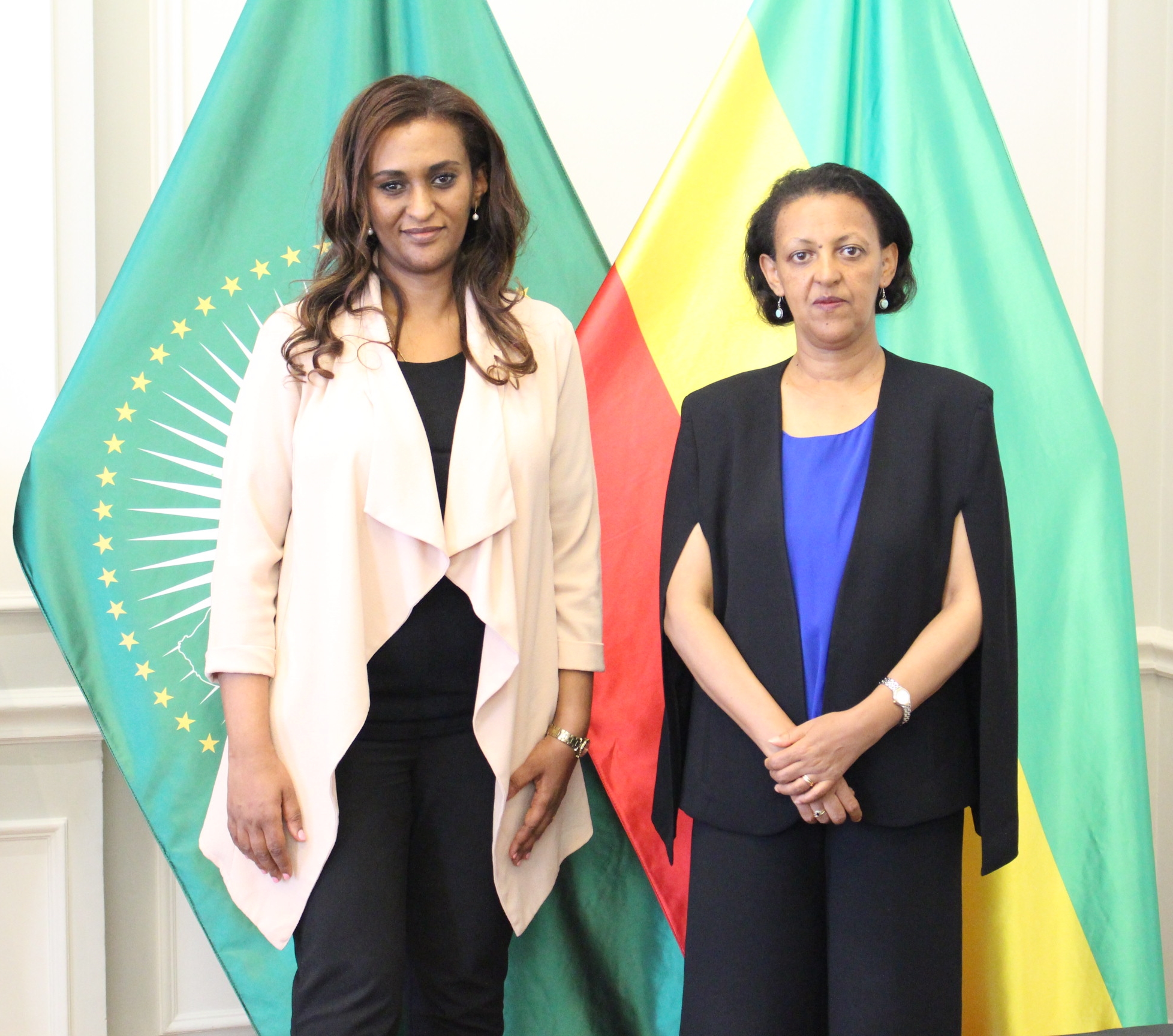 State Minister Of Finance He Semereta Sewasew Confers With Ethiopian