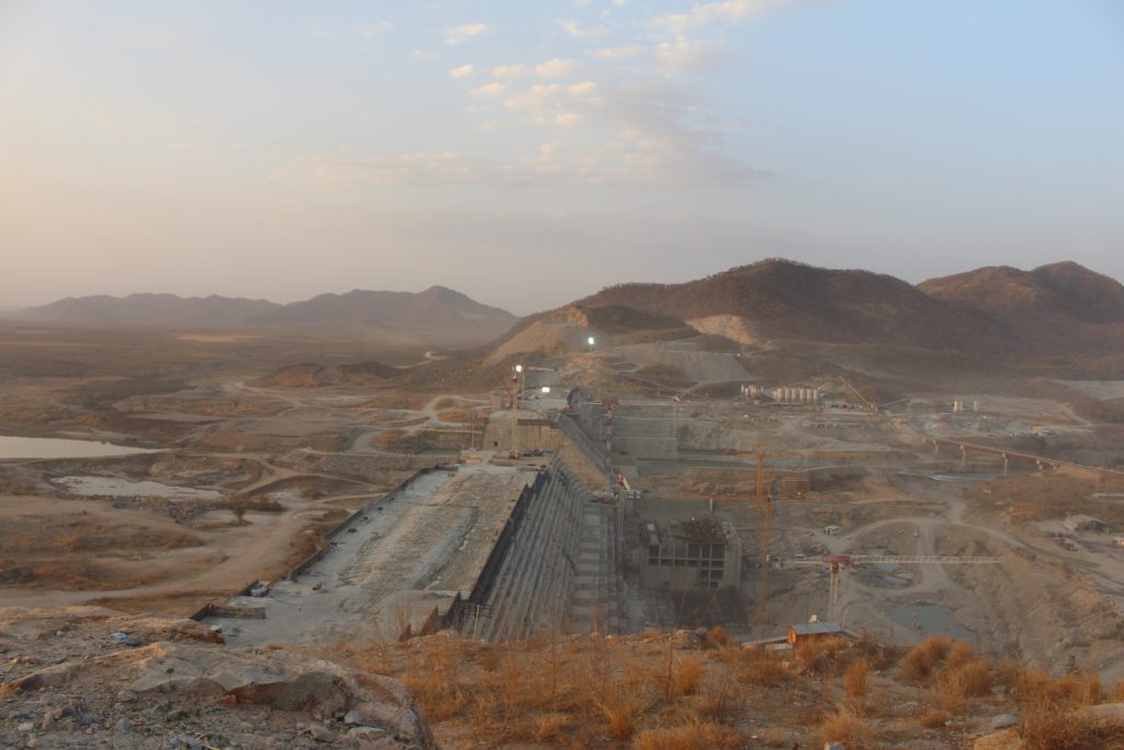 Grand Ethiopian Renaissance Dam in February 2016. © Embassy of Ethiopia in Brussels